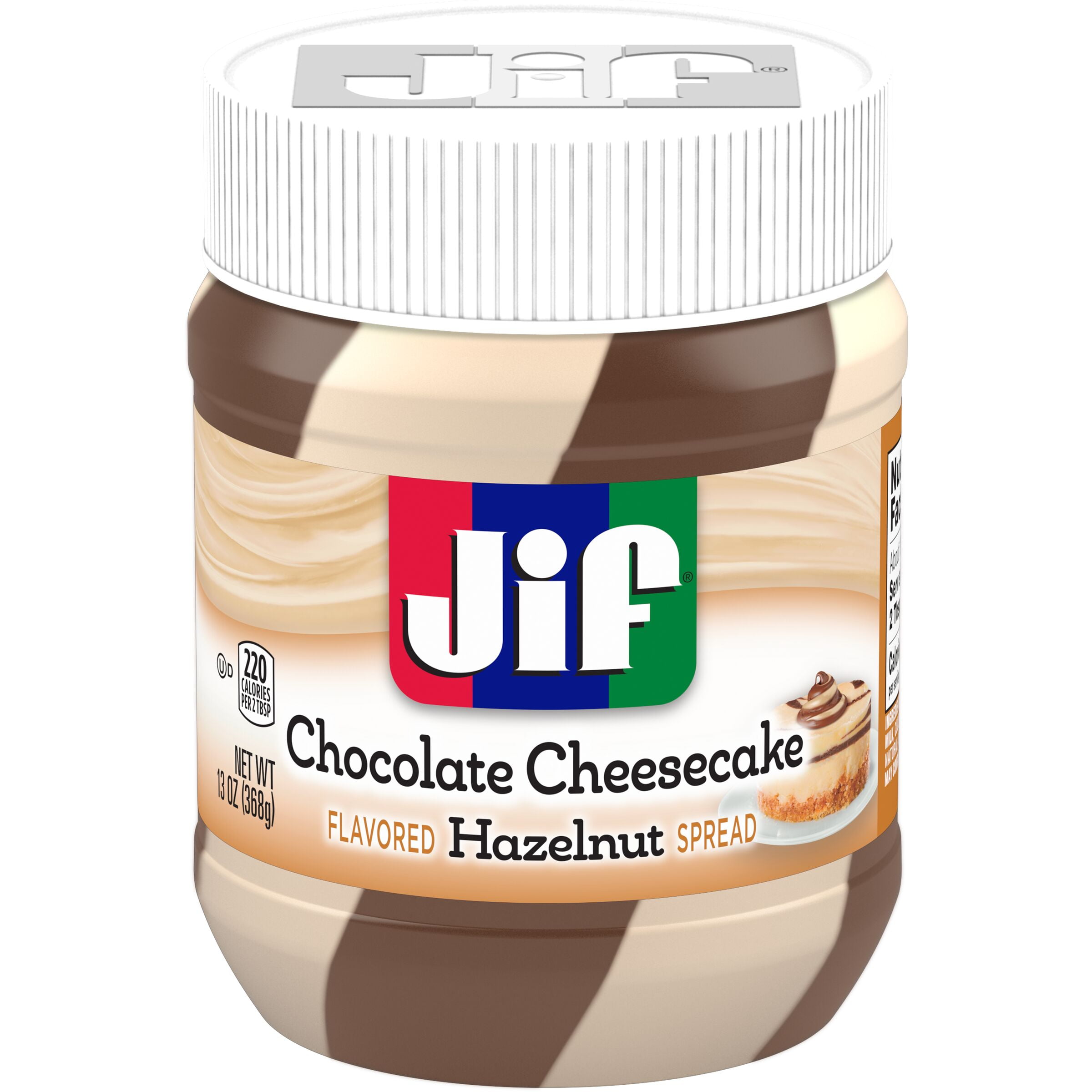 Jif Chocolate Cheesecake Hazelnut Spread, 13Ounce