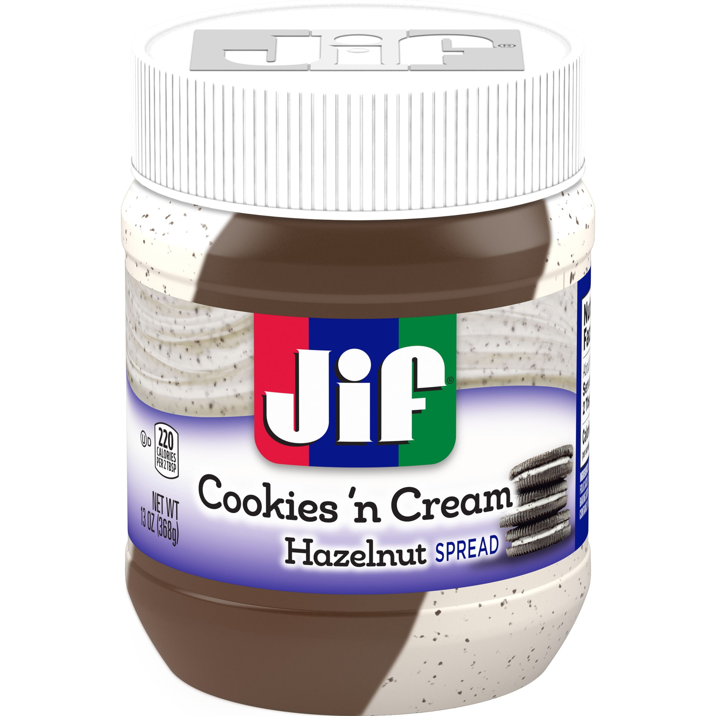 Find Your Perfect Jif Cookies 'n Cream Hazelnut Spread, 13Ounce