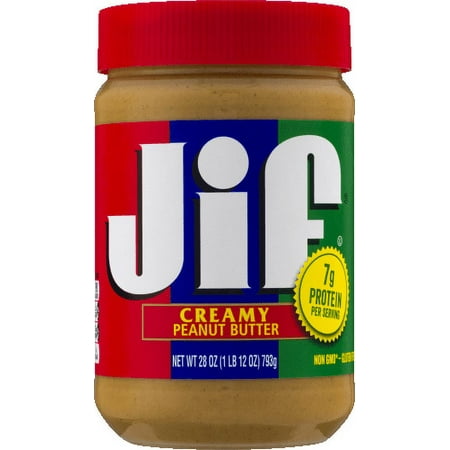 Jif Creamy Peanut Butter - 28.0 Oz (Pack of 16)