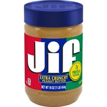 Jif Extra Crunchy Peanut Butter, 16-Ounce Jar