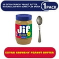 thumbnail image 1 of Jif Extra Crunchy Peanut Butter, 40-Ounce Jar with supplyplex spoon, 1 of 3