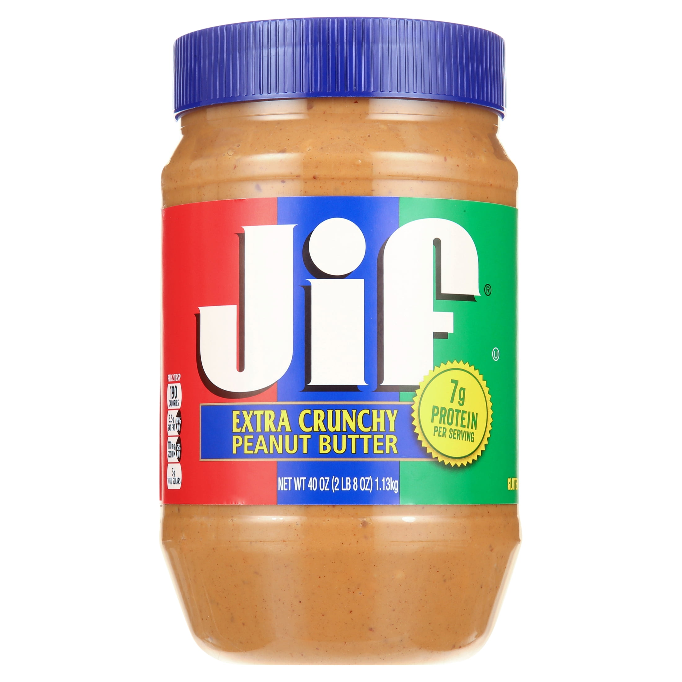 Jif Extra Crunchy Peanut Butter, 40 oz