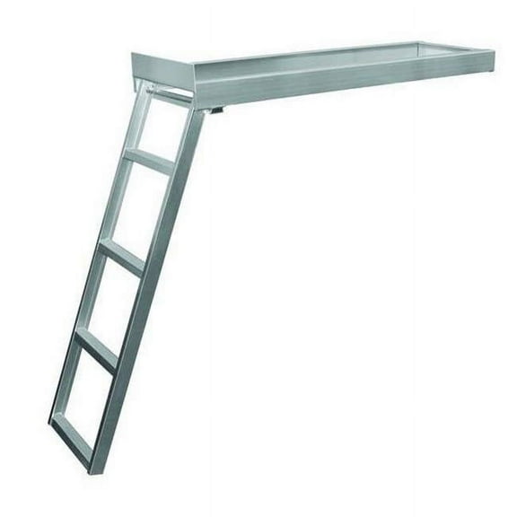 Jif Marine CSD1 4-Step Under Deck Pontoon Ladder
