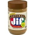 thumbnail image 1 of Jif Natural Creamy Peanut Butter Spread, 16-Ounce Jar, 1 of 8