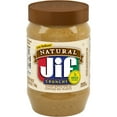 thumbnail image 1 of Jif Natural Crunchy Peanut Butter Spread Contains 90% Peanuts, 40 Ounces, 1 of 8