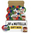 thumbnail image 1 of Jif Peanut Butter Cups & Nutella Hazelnut Spread – 40 Single Serve Packets Gift Box, 1 of 6