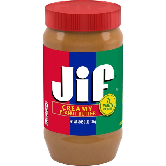 Jif Creamy Peanut Butter, 48 oz