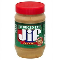 Jif Reduced Fat Creamy Peanut Butter, 40 oz