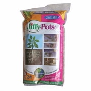 Jiffy JP226 Round Peat Pot, 2 in Dia, Canadian Sphagnum Peat Moss/Wood Pulp