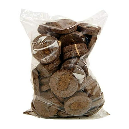 Jiffy 7 Peat Pellets 36 MM Seed Starting Plugs, Seeds Starter. Start Plant Seedlings Early (Pack of 50)
