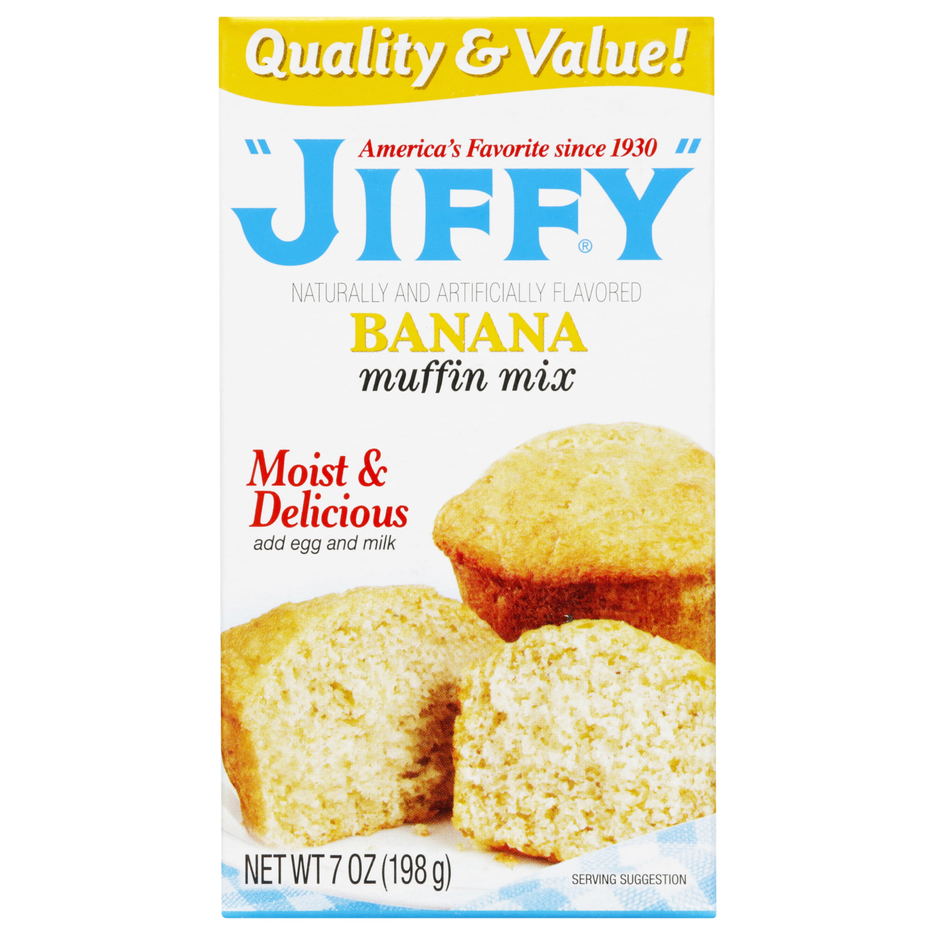 "JIFFY" Banana Muffin Mix, 7 oz Box
