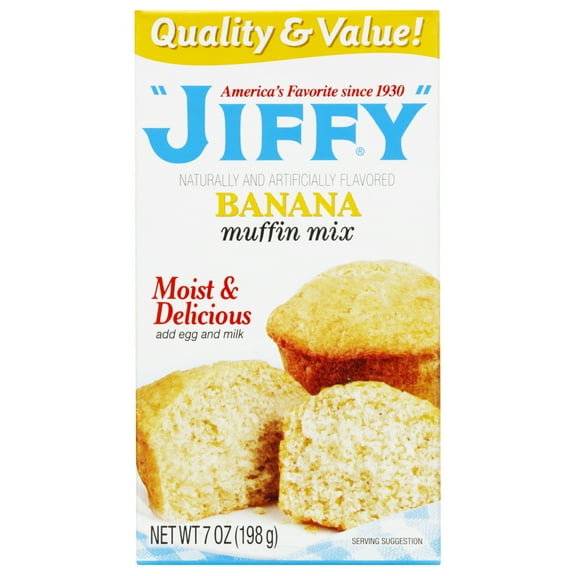 "JIFFY" Banana Muffin Mix, 7 oz Box