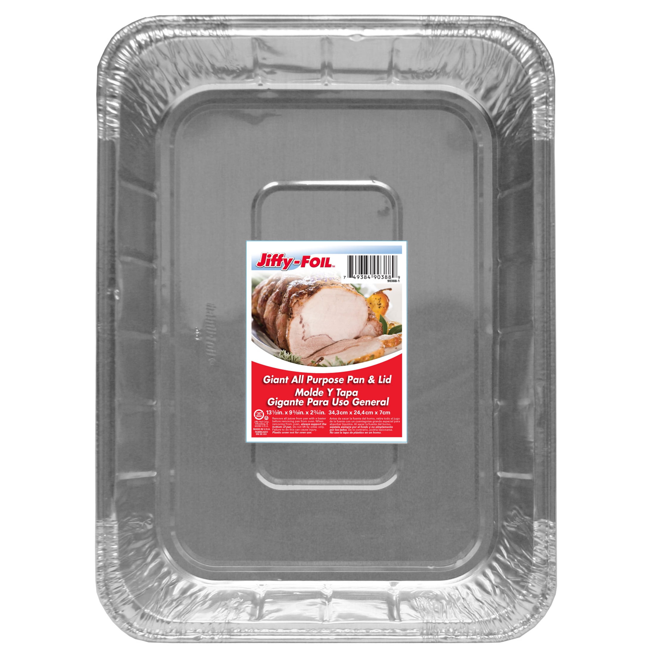 JiffyFoil Giant All Purpose Pan & Lid, 1 Piece