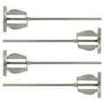 thumbnail image 1 of Jiffy Mixer HS-1 1/4" Shaft 2 Gallon Stainless Steel Mixing Blade (4-Pack), 1 of 5