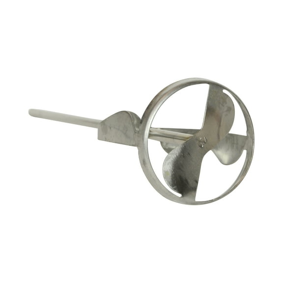 Jiffy Mixer HS-1 1/4" Shaft 2 Gallon Stainless Steel Mixing Blade