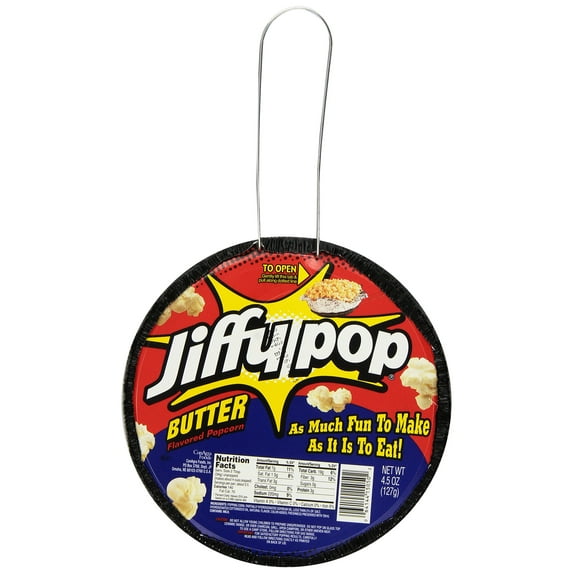 Jiffy Pop Butter Popcorn, 4.5 Ounce -- 12 per case.