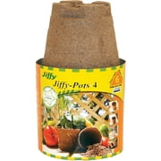 Jiffy Pots 4" Round 12 Pack