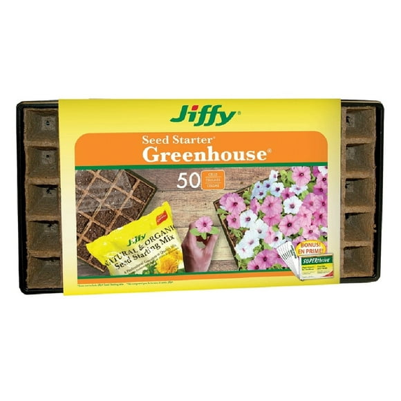 1PC Jiffy Products Jiffy Products TS50HST-16 Peat Strips Greenhouse Seed Starter, 50 Cells