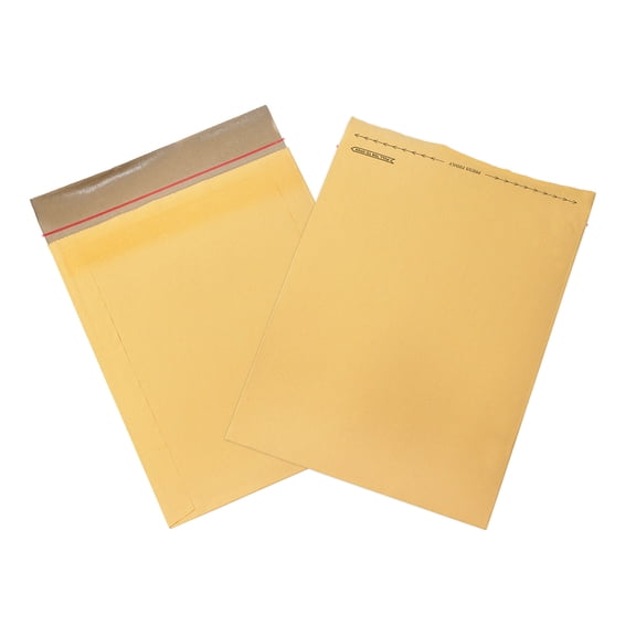 Jiffy Rigi Bag®, 12 1/2" x 15", Kraft, Pack Of 100