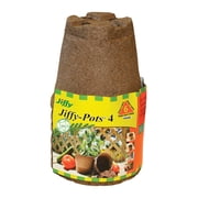 JIFFY POTS 4" RND (Pack of 1)