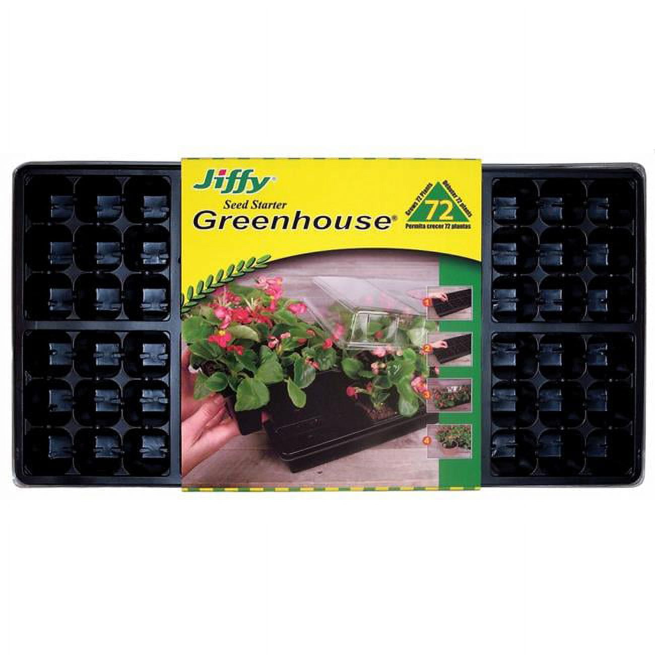 Jiffy T72H Seed Starter Greenhouse 72