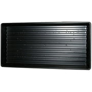 Jiffy TRAY Plastic Plant Tray, 11 x 22, Black