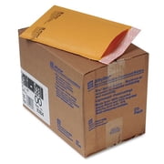 Jiffylite Self-Seal Bubble Mailer, #00, Barrier Bubble Lining, Self-Adhesive Closure, 5 X 10, Golden Brown Kraft, 25/carton | Bundle of 2 Cartons