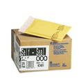 thumbnail image 1 of "Jiffylite Self-Seal Bubble Mailer, #000, Barrier Bubble Air Cell Cushion, Self-Adhesive Closure, 4 x 8, Brown Kraft, 25/CT | Bundle of 10 Cartons", 1 of 1
