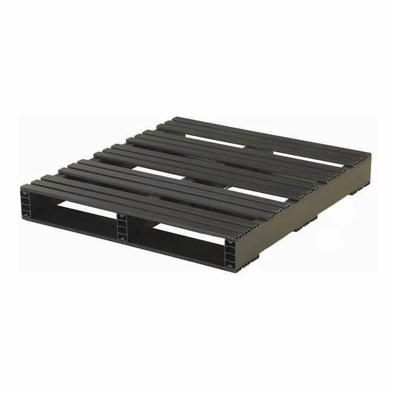 Recycled Rigid PVC Pallet, 36 in L, 32 in W, 4 1/2 in H, 1,500 lb Dynamic