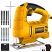 Wen - - WEN 20V Max Cordless Brushless Auto-Speed Jigsaw with 4.0Ah Lithium Ion Battery and Charger Wen - - WEN 20V Max Cordless Brushless Auto-Speed Jigsaw with 4.0Ah Lithium Ion Battery and Charger