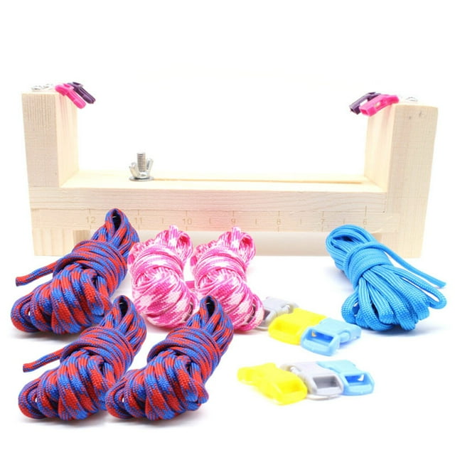 Jig Wood Bracelet Maker Parachute Cord Wristband Makers DIY Craft Tool