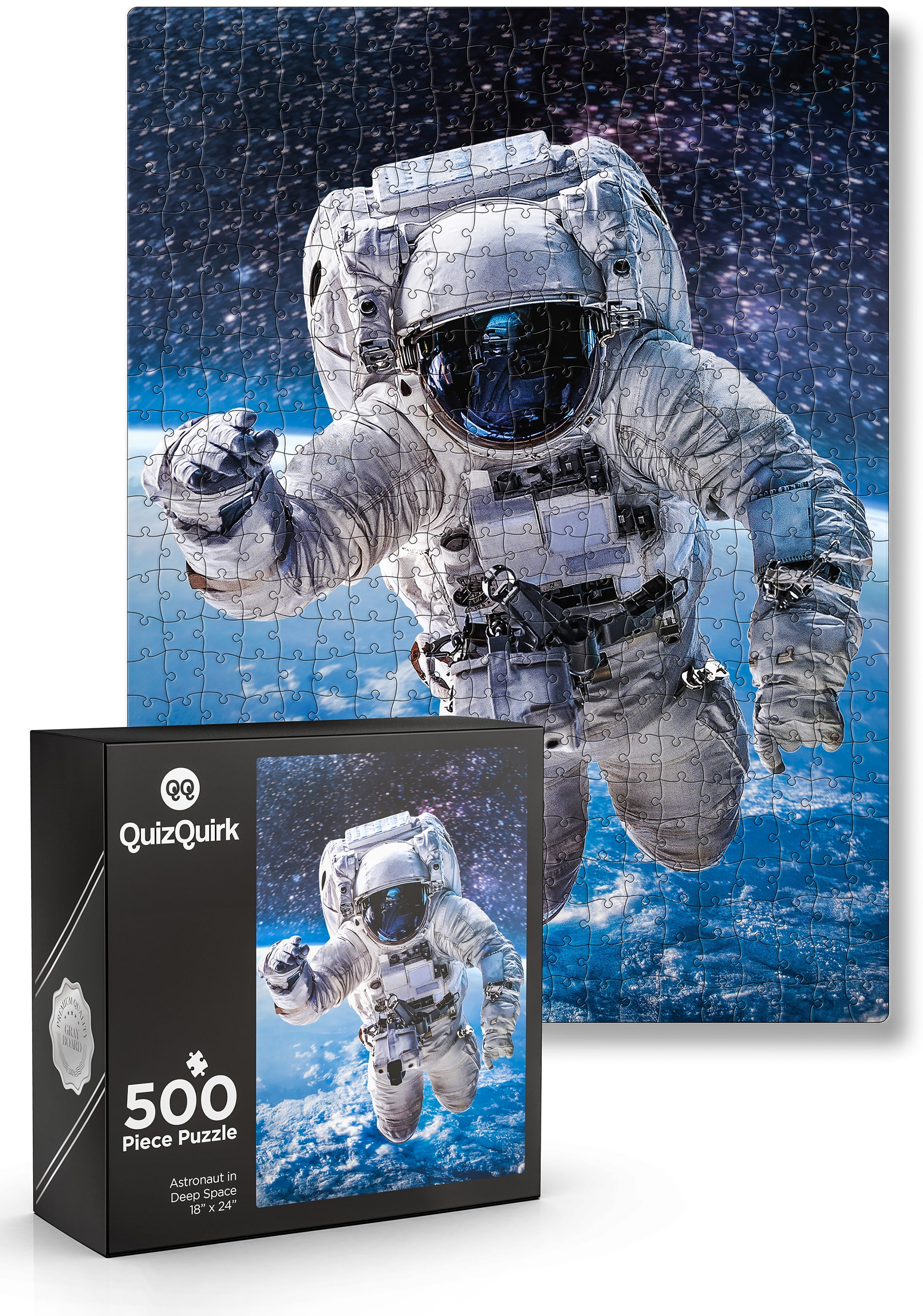 JigFun Puzzle, Astronaut in Space 500 Piece Jigsaw Puzzle