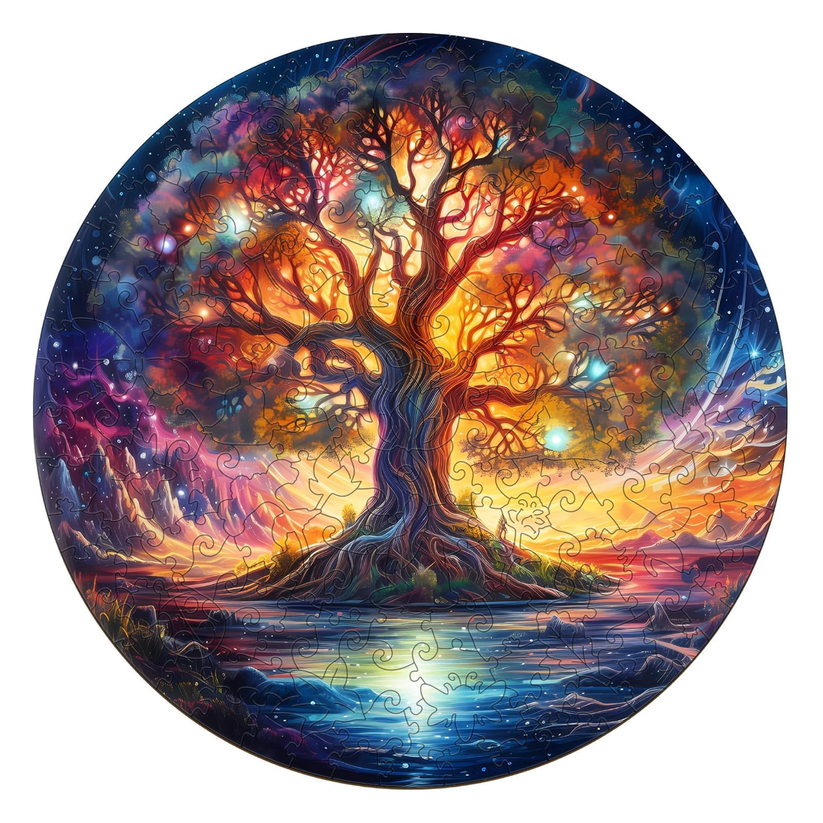 Jigfoxy Wooden Puzzle For Adults - DragonLi Shape, 280 Pieces, 13.4x10.8 Inches, Unique Animal Jigsaw - View #5