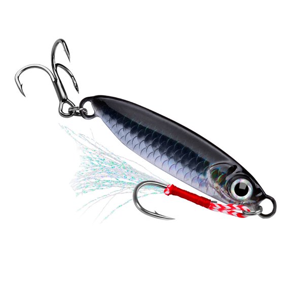 Jigging Fishing Lure with Hook Realistic Trolling Fishing Bait Freshwater Saltwater Fishing Accessories