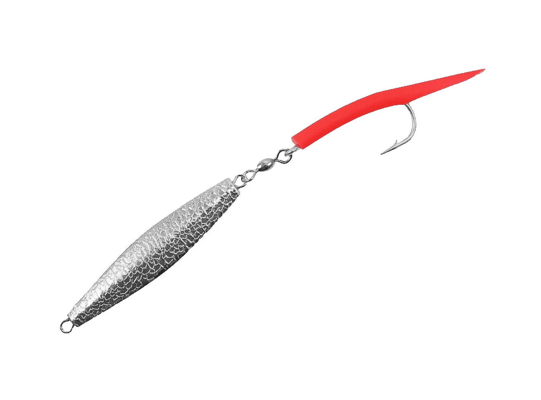 Ava Jig 12 - A-47 Ava 4 Oz. W/Silicone Tube Tails * Bluefish... Diamond  Jigs Silicone Tube Tail Jig