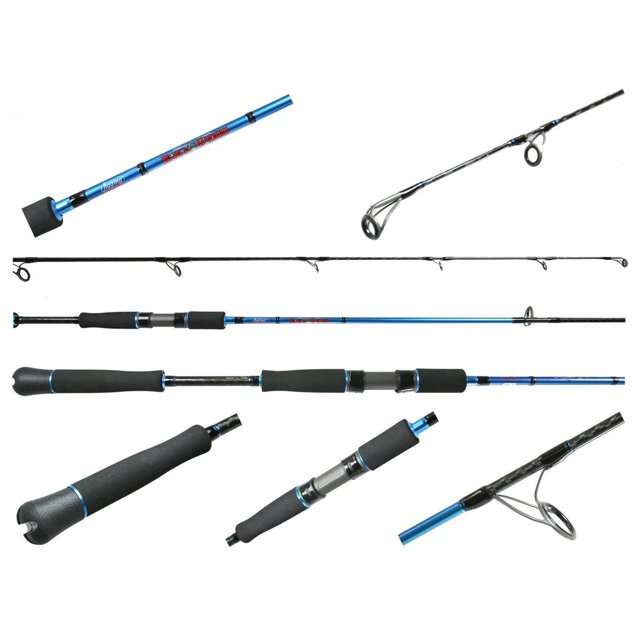 Jigging World JWBW120S Black Widow 7'0" Spinning Popping Rod