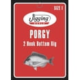 thumbnail image 1 of Jigging World RIG JW-PRBTM-2 PORGY BOTTOM 2 HOOKS ON MONO SIZE 2, 1 of 2