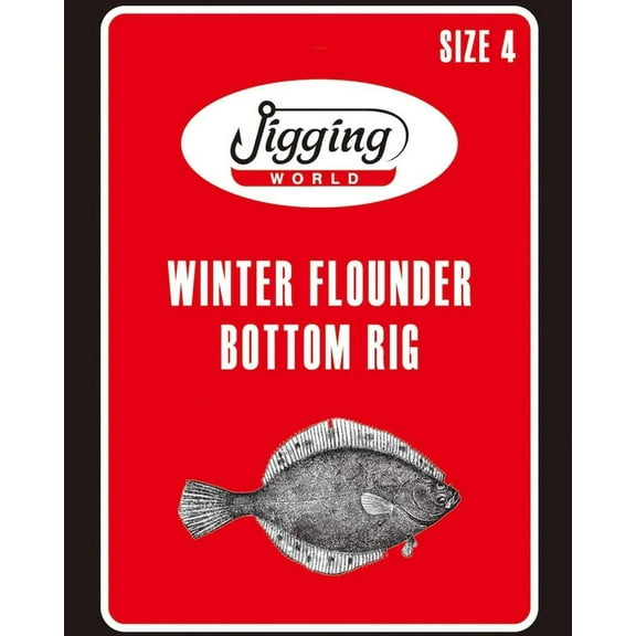 Jigging World Winter Flounder Bottom Rig Size 4