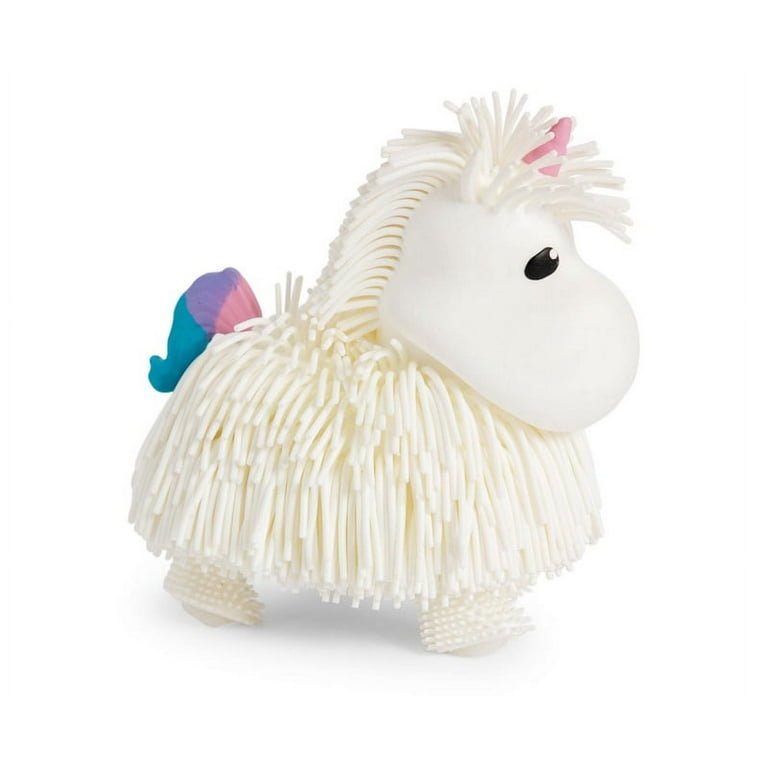 Jiggly Pets Unicorn Robotic Pet Figure (White) - Walmart.com