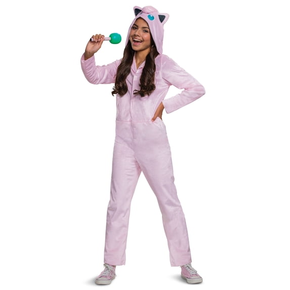 Jigglypuff Hooded Jumpsuit Classic Child Costume