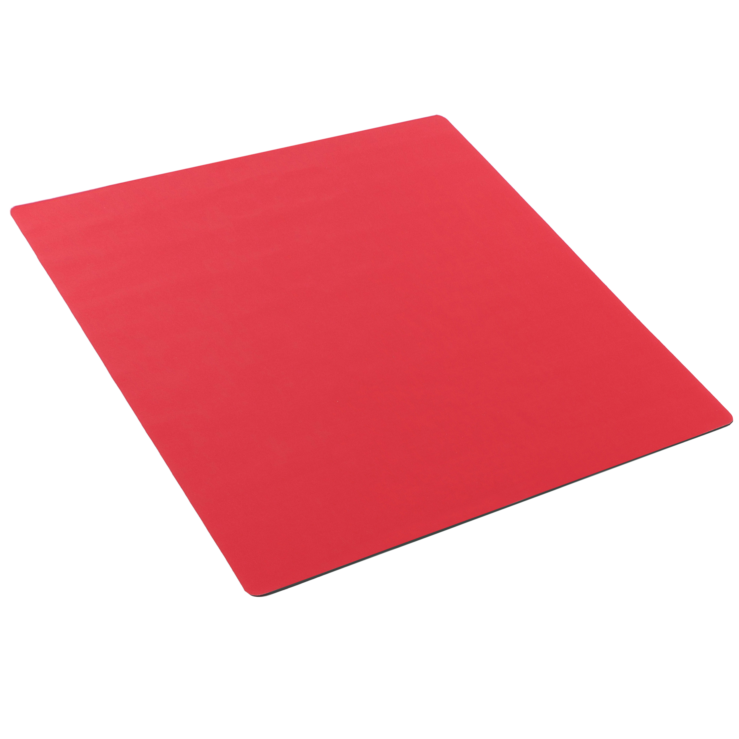 Jigitz Table Game Mat Red Board Game Table Cover Mat 32.6in x 32.6in
