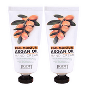 Jigott Real Moisture Argan Hand Cream 100ml - Hydrate & Nourish Your Hands [2PACK]