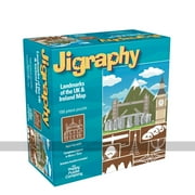 Jigraphy Landmarks of the UK and Ireland Map 150 Piece Jigsaw Puzzle