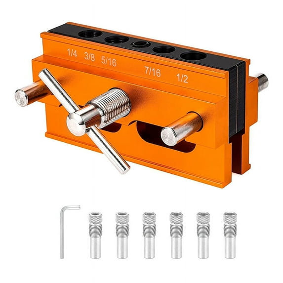 Jigs Self Centering Doweling Jig Type, 6 Pieces