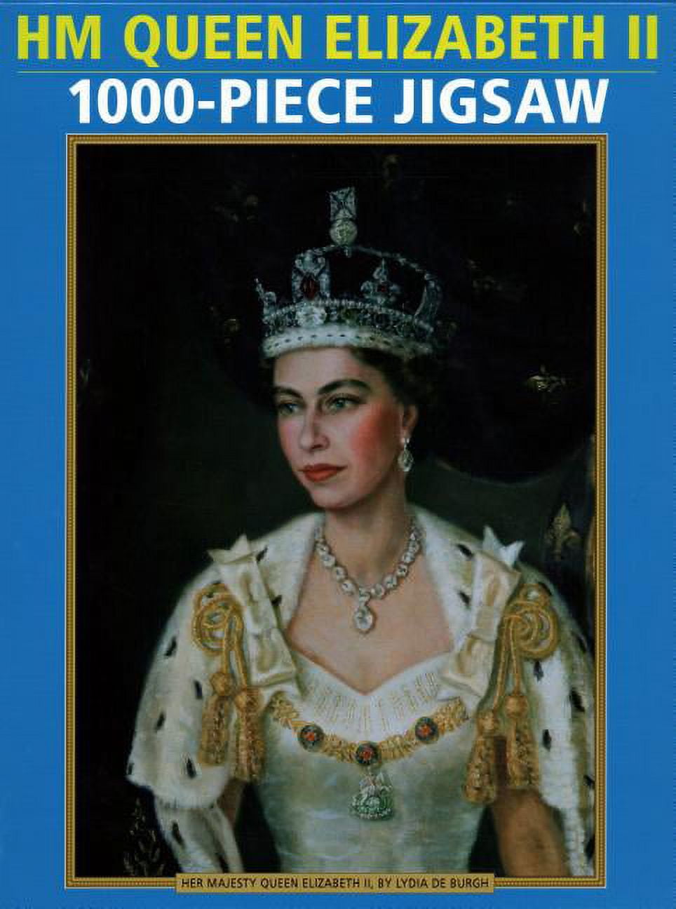 Jigsaw HM Queen Elizabeth II 1000Piece Jigsaw of Her Majesty Queen