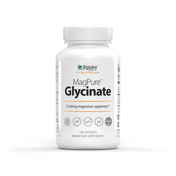 Jigsaw Health MagPure Glycinate, 120 Capsules