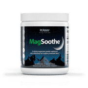 Jigsaw Health MagSoothe | Calming Magnesium Glycinate Powder for Sleep & Muscle Support, Tart Raspberry Lemonade Flavor, 60 Servings Jar