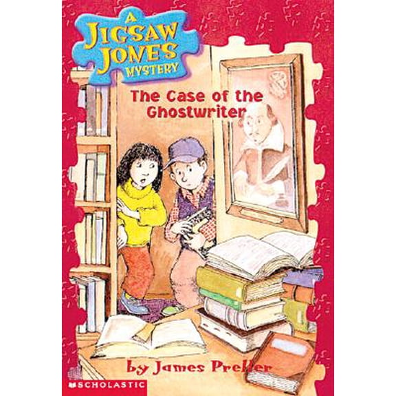 Pre-Owned Jigsaw Jones Mysteries (Pb): Case of the Ghostwriter (Series #10) (Hardcover)