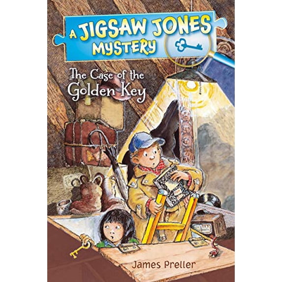 Pre-Owned Jigsaw Jones: The Case of the Golden Key (Paperback) 1250207614 9781250207616