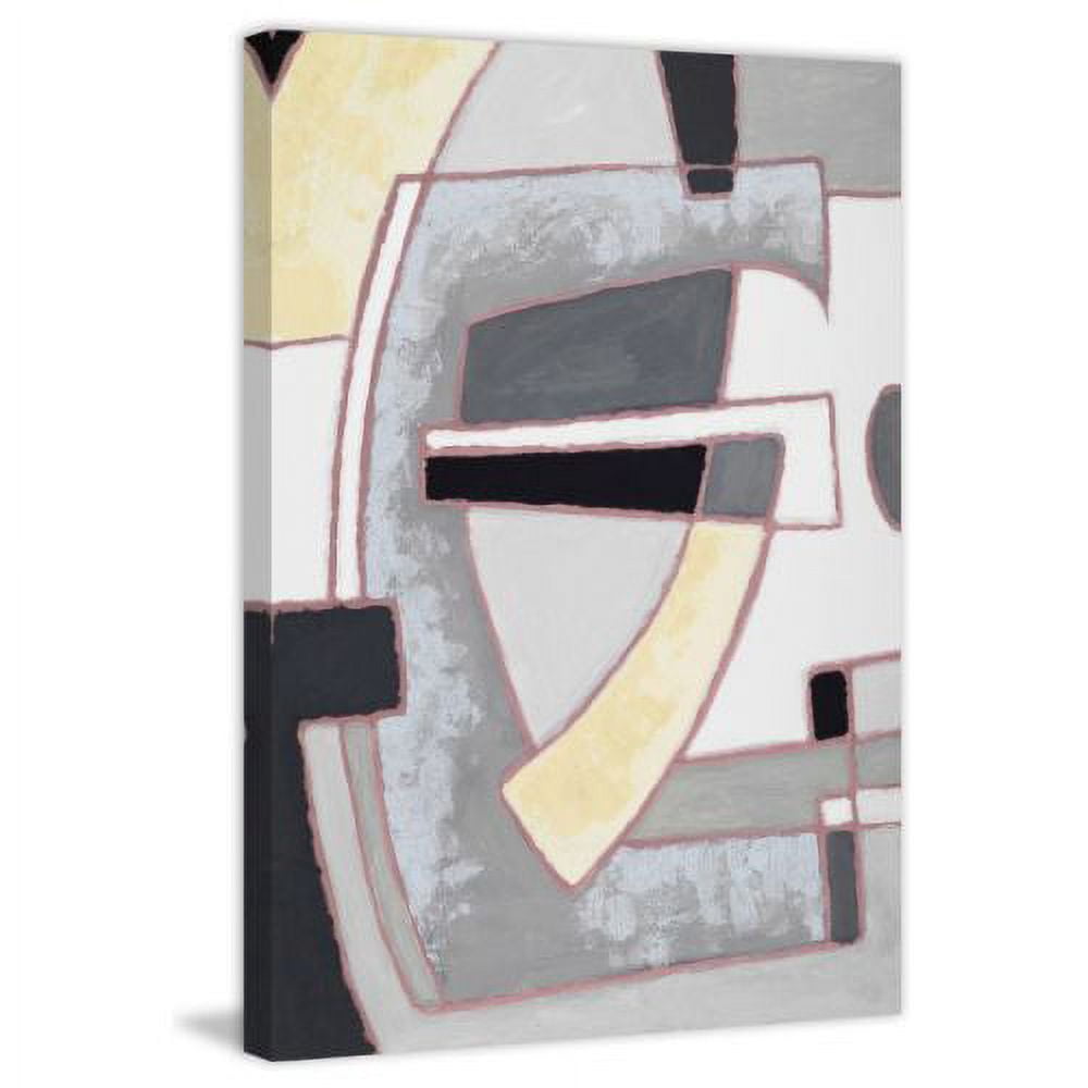 "Jigsaw" Painting Print on Wrapped Canvas